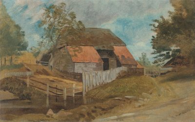 Old Barn by Lionel Constable